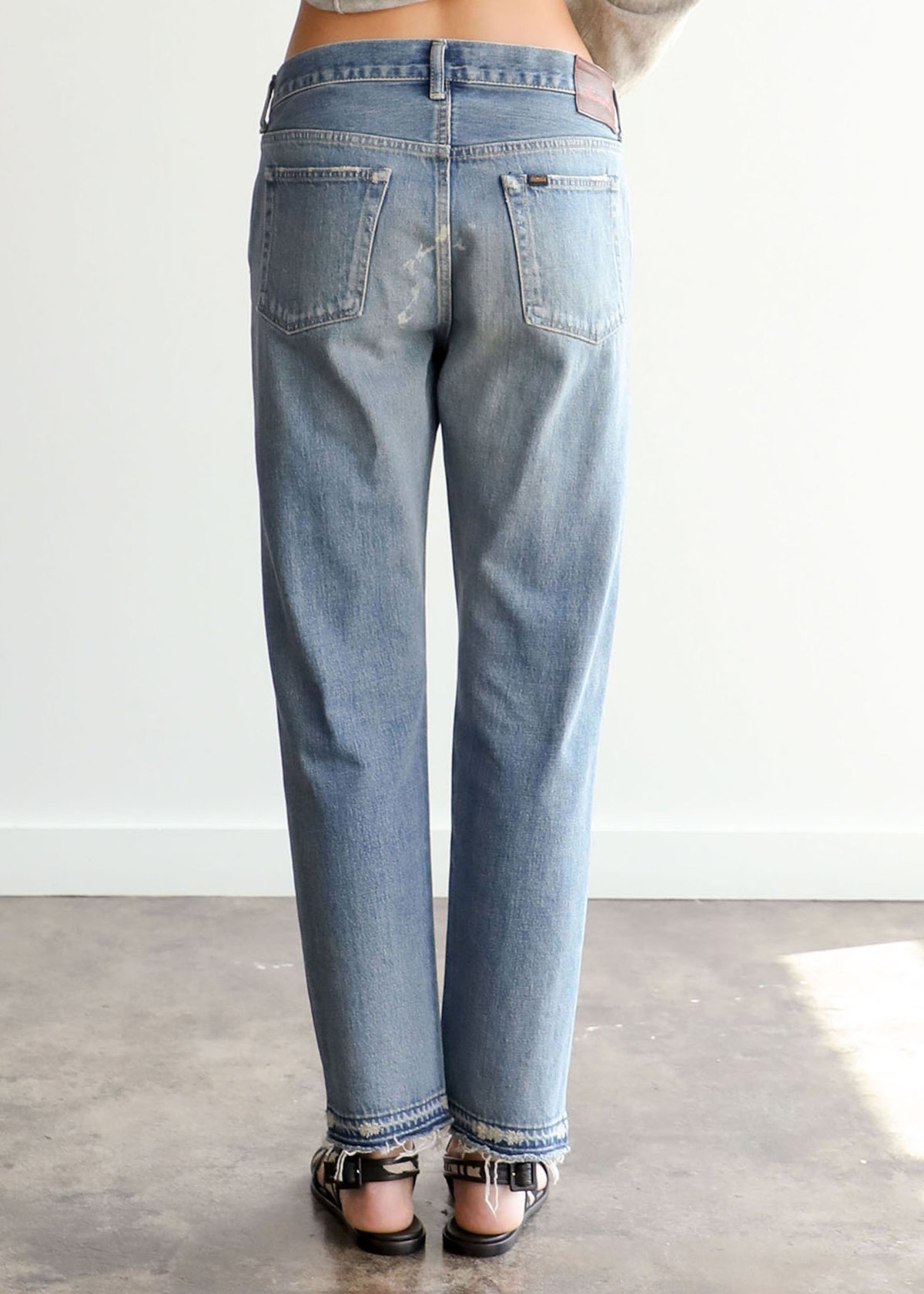 Chimala Selvedge Denim Narrow Tapered Cut denim - Vintage Medium - Image 4 of 4