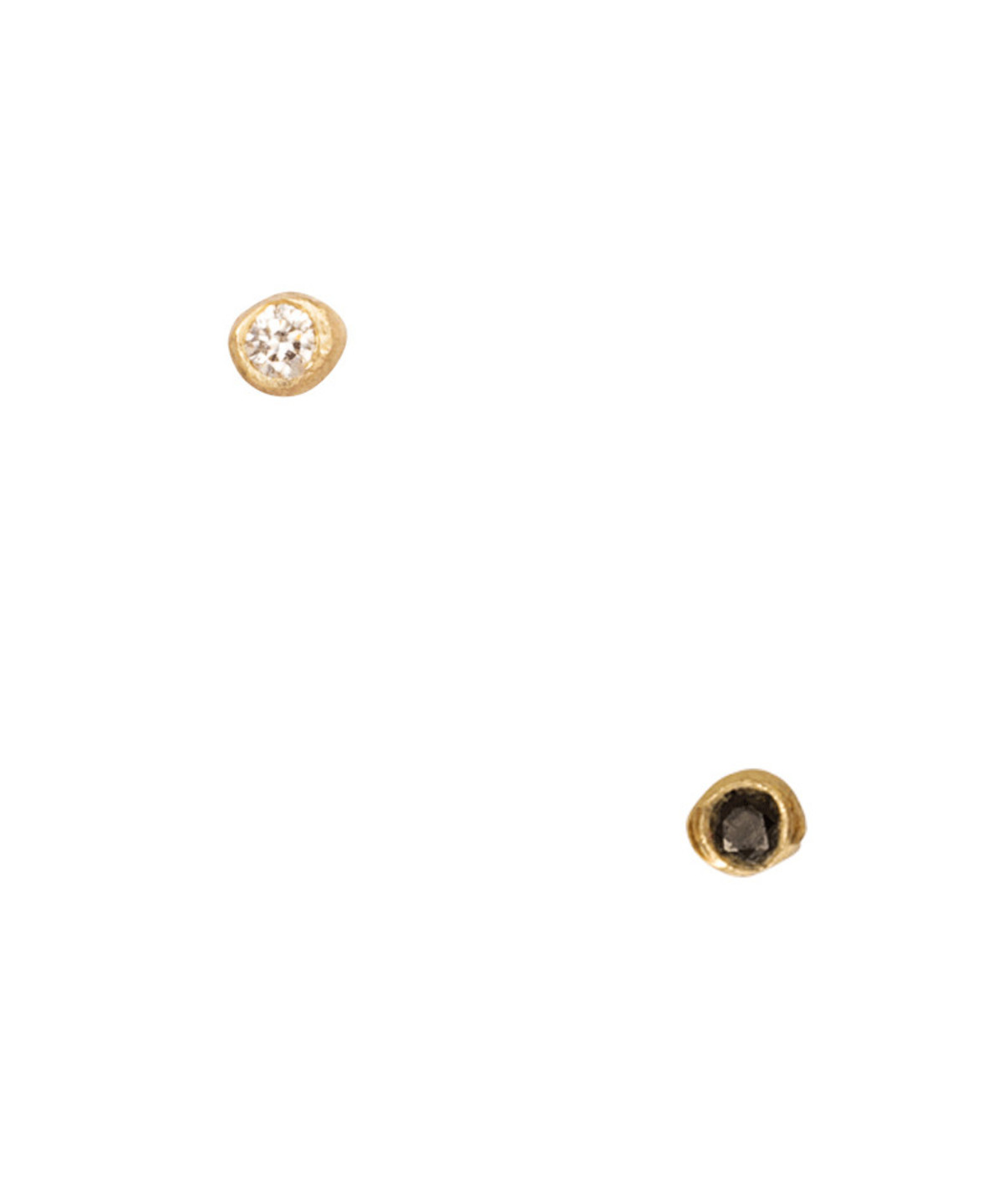 Wwake Diamond Nugget Earring - Image 2 of 4