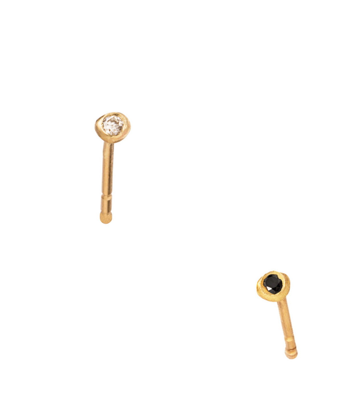 Wwake Diamond Nugget Earring - Image 3 of 4