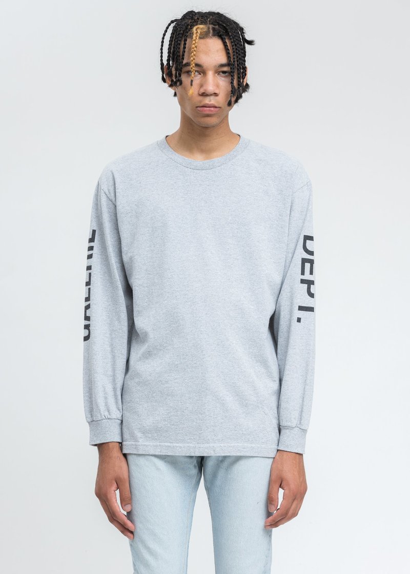 GALLERY DEPT. ロングスリーブTシャツ グレー Gallery Dept. Souvenir Longsleeve 'Grey' – The Attic