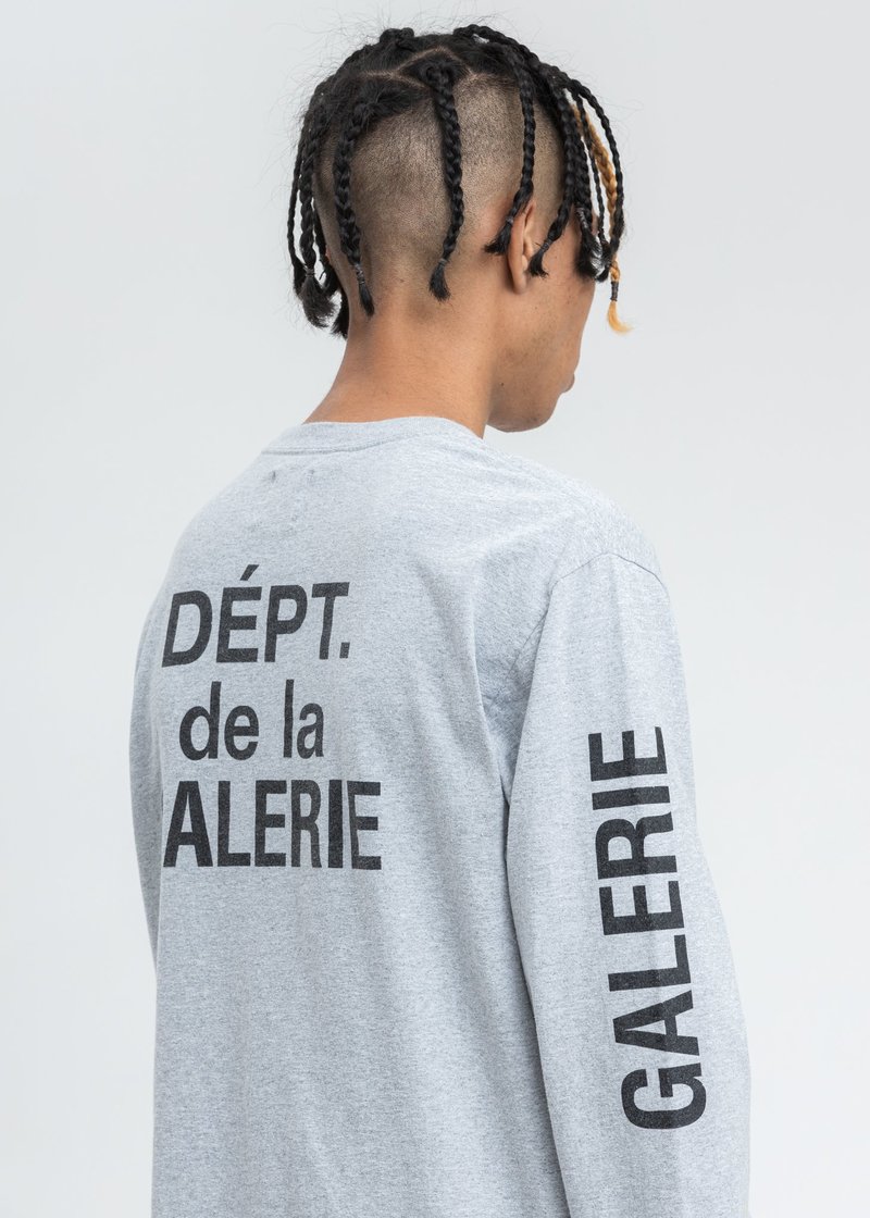 GALLERY DEPT. French Collector Long Sleeve - Heather Grey