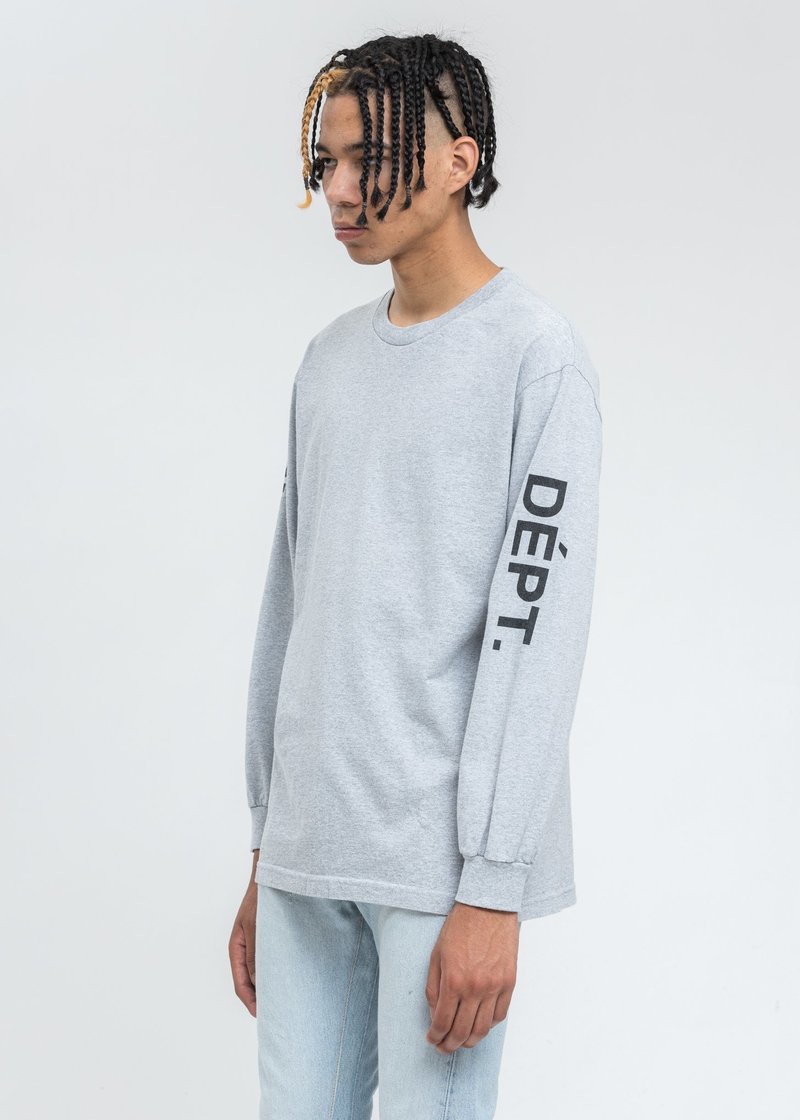 GALLERY DEPT. French Collector Long Sleeve - Heather Grey