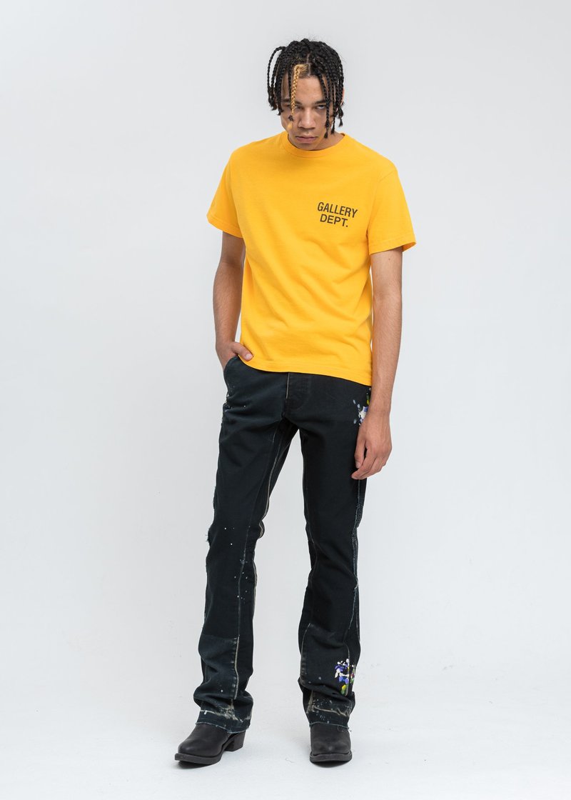 GALLERY DEPT. Souvenir Vintage Tシャツ XL 黄 Gallery Dept. Vintage Souvenir T-Shirt Yellow Men's - SS21 - US