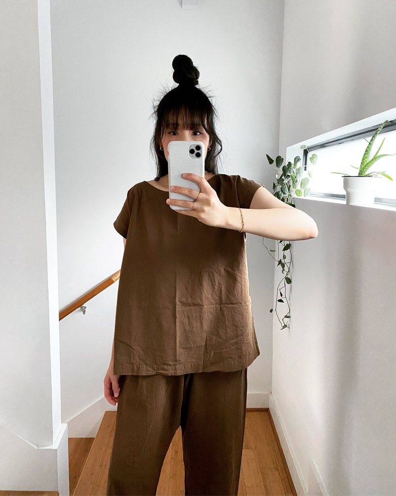 Uzi NYC Tunic - Brown