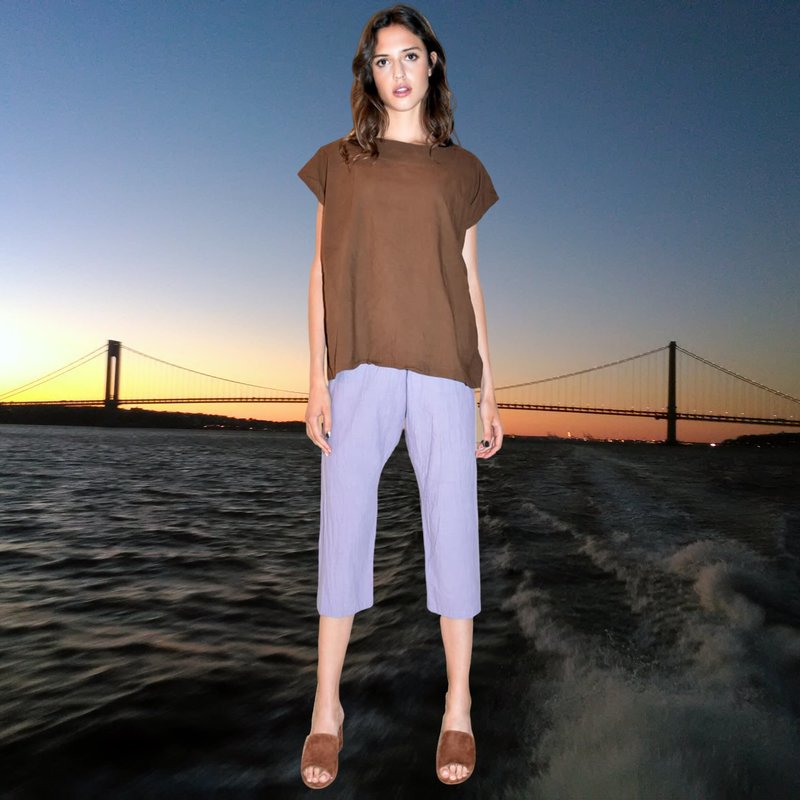 Uzi NYC Tunic - Brown