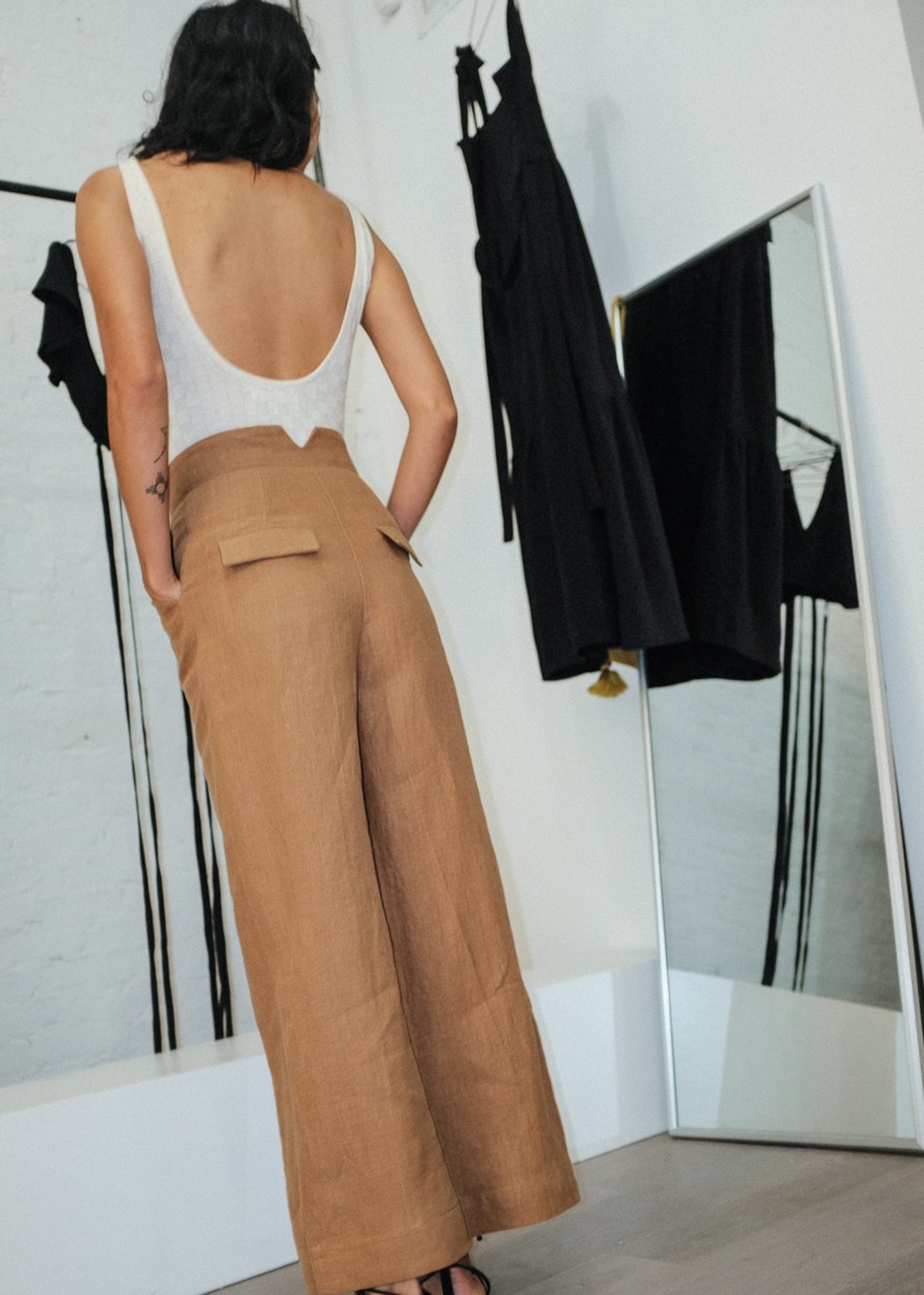 Ajaie Alaie Vuela Pants - Chai - Image 2 of 5