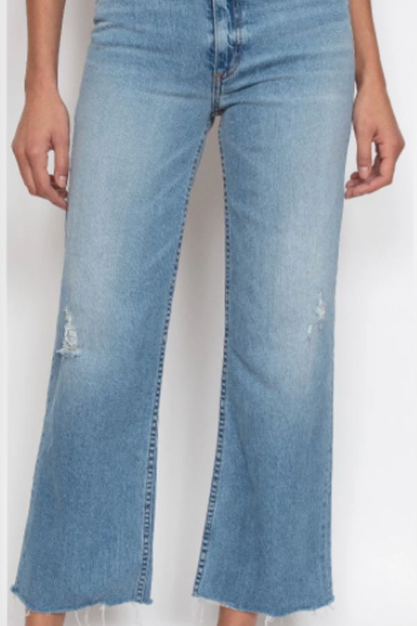 ASKK NY Crop Wide Leg Jeans - Trestles