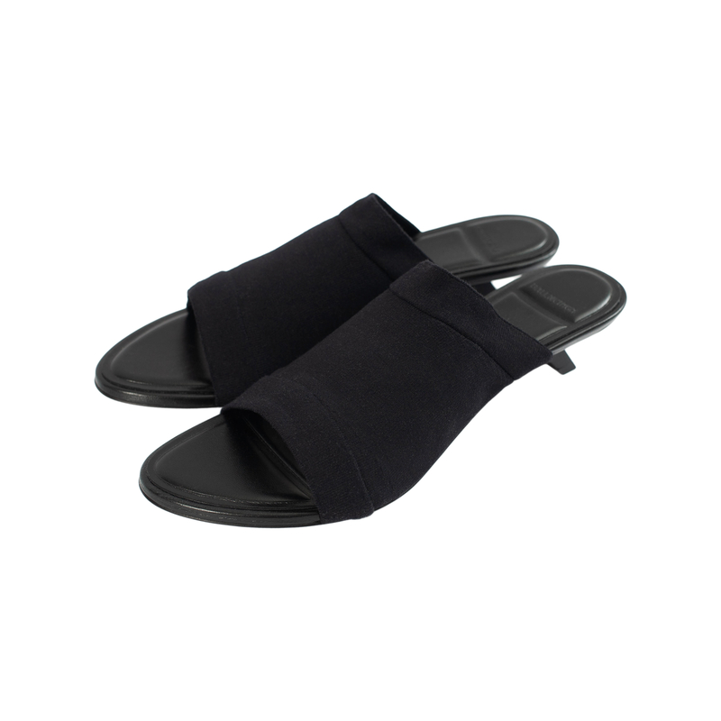 サンダル BALENCIAGA BLACK NYLON SANDALS Balenciaga Sandals Women Leather Black | B-Exit – B-Exit top