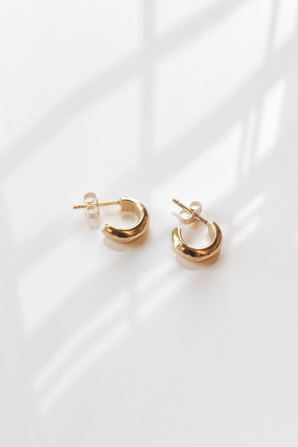 Thatch Vince Hoop Earrings - 14k Gold