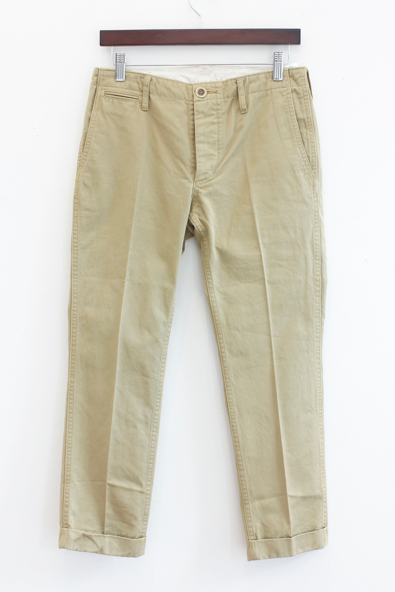 パンツ visvim HIGH WATER SLACKS CHINO PANTS HIGH-WATER CHINO HW BB | Visvim Official North American Web