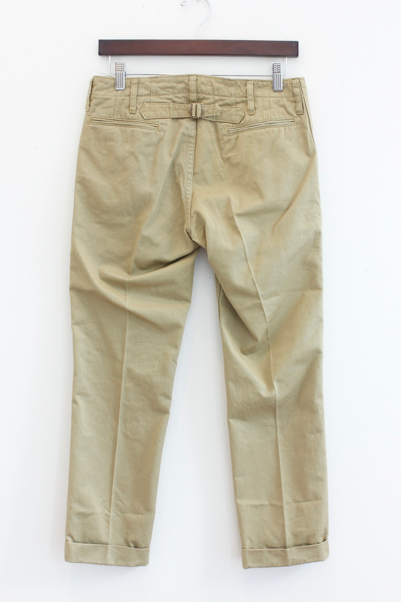 パンツ visvim HIGH WATER SLACKS CHINO PANTS HIGH-WATER CHINO HW BB | Visvim Official North American Web