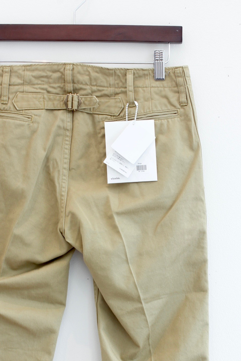 パンツ visvim HIGH WATER SLACKS CHINO PANTS visvim HIGH WATER CHINO Pants beige 1 Used | eBay