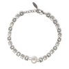 Joomi Lim Crystal & Pearl Choker w/ Large Pearl Center - Thumbnail 1