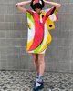 Abstract Painted Art2wear Dress - Thumbnail 4