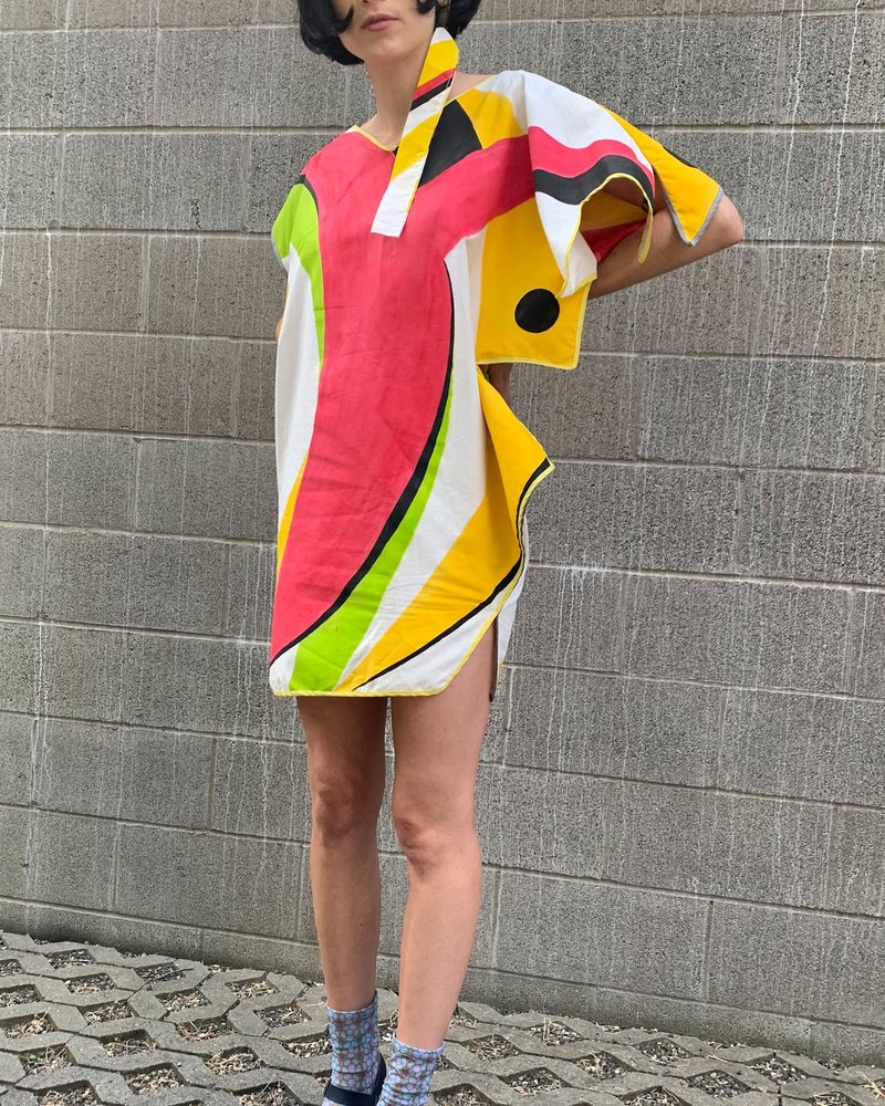 Abstract Painted Art2wear Dress