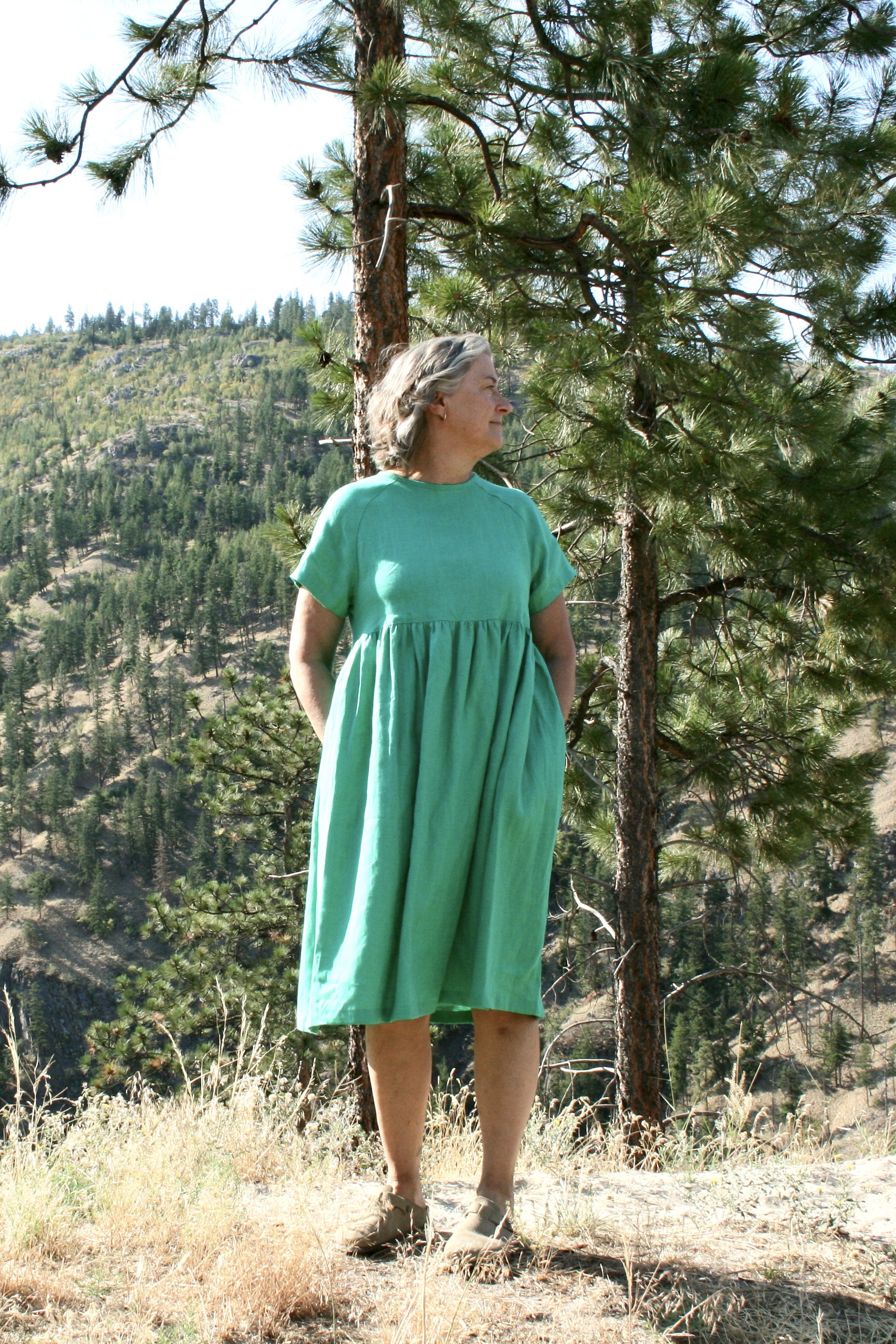 by the river green dress River Crochet Dress main image 1