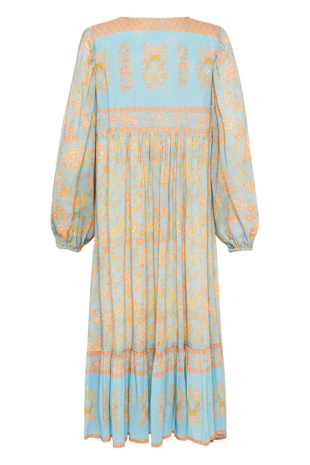 SPELL & THE GYPSY COLLECTIVE Juniper Boho Midi Dress - Eggshell Blue |  Garmentory