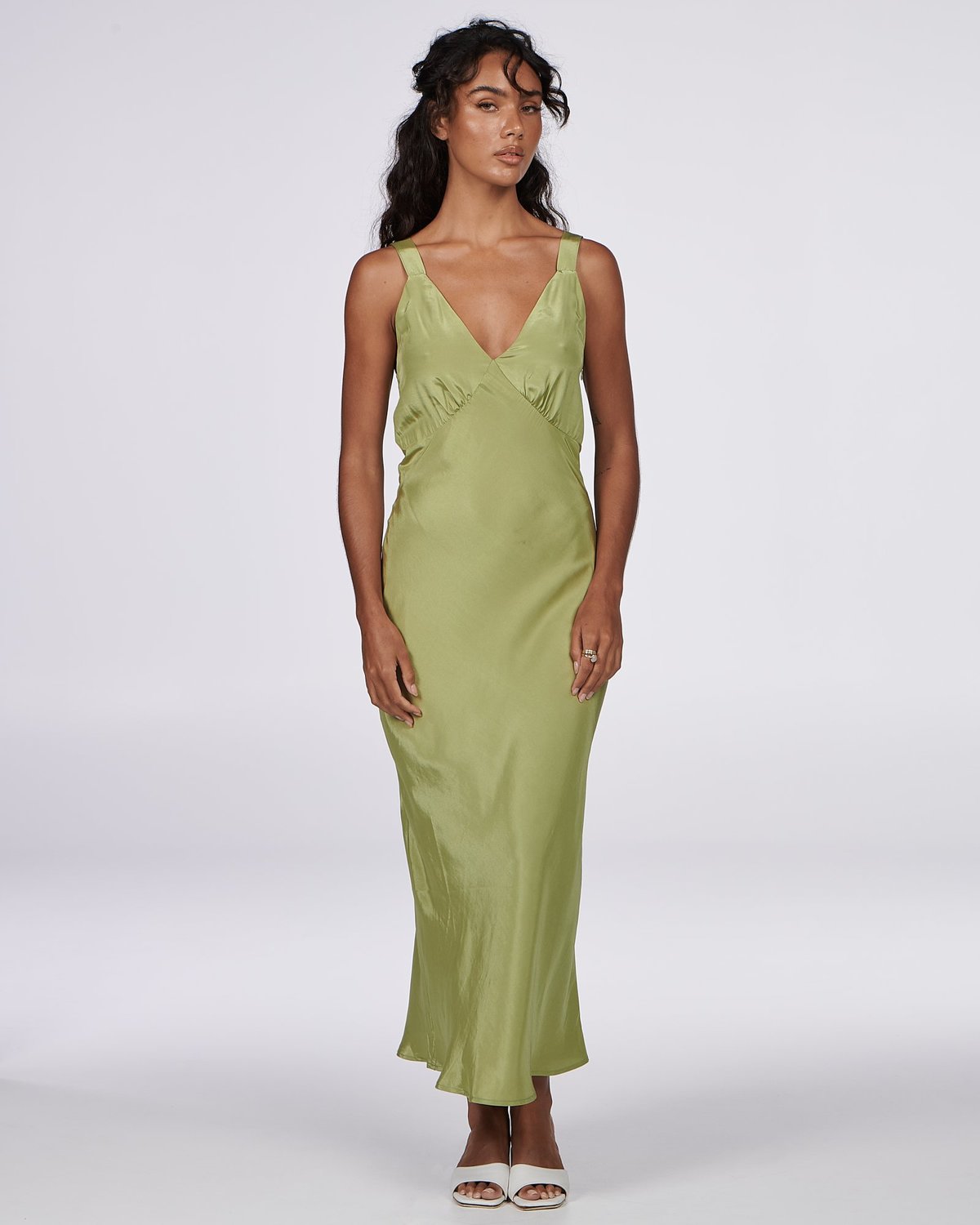 Charlie Holiday Tay Dress - Sage Green | Garmentory