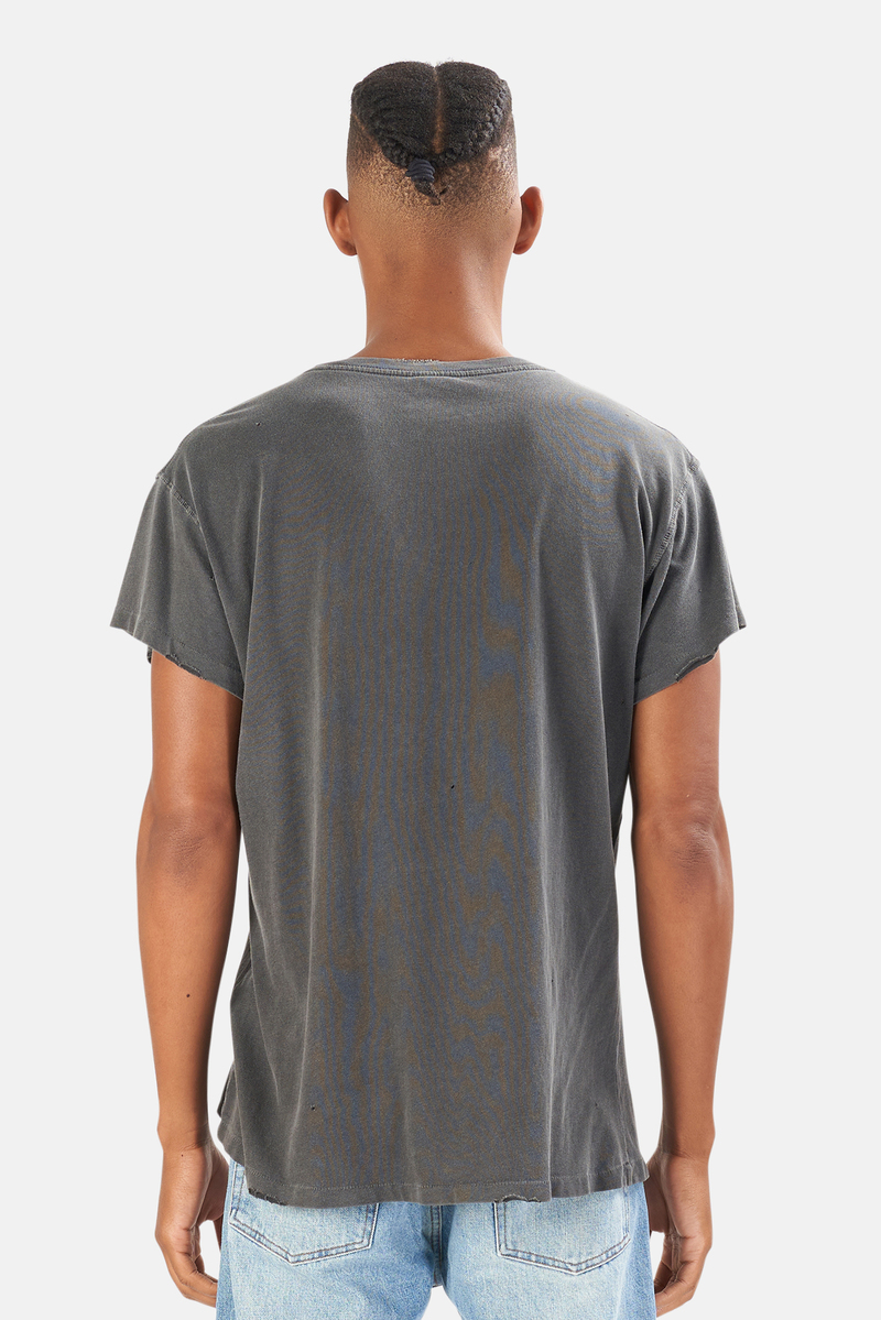 【MODERNIF】Ramones Pigment Short Sleeve T-Shirt Antracite Ramones® print T-shirt - Buy Online | Terranova