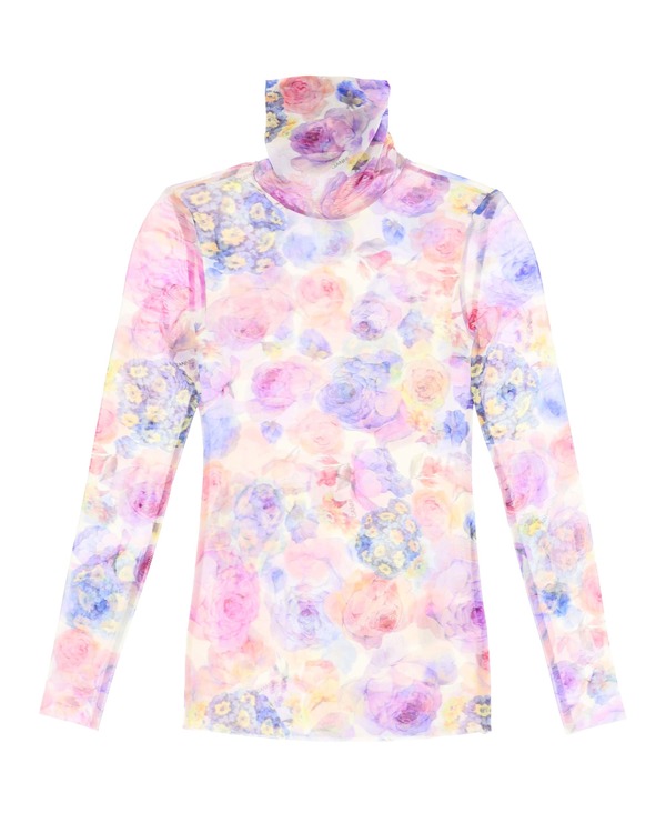 GANNI Floral Pattern Top - Multicolor | Garmentory