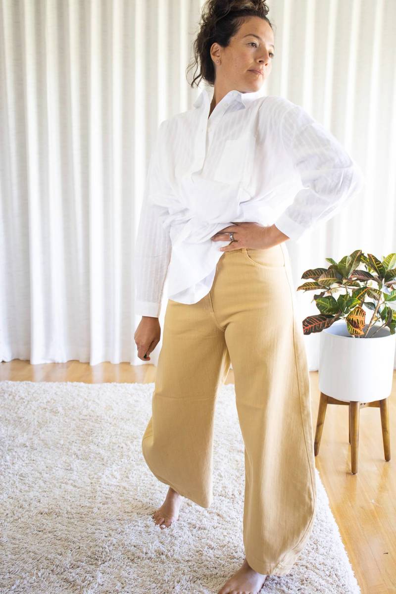 Henrik Vibskov Pipette Pants - Sand | Garmentory
