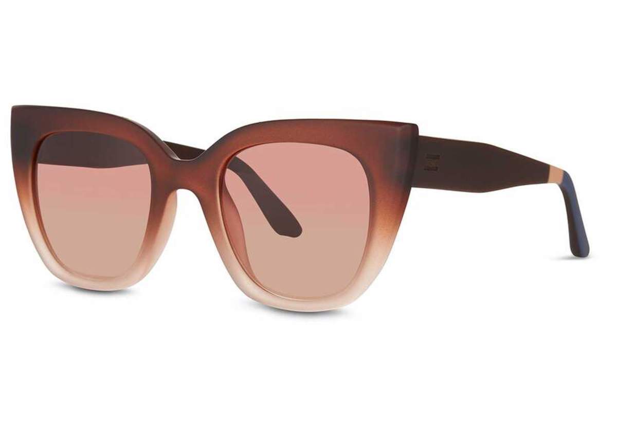TOMS Sydney Traveler Toms Toms Black Cateye Traveler Collection Sydney Sunglasses  main image 2