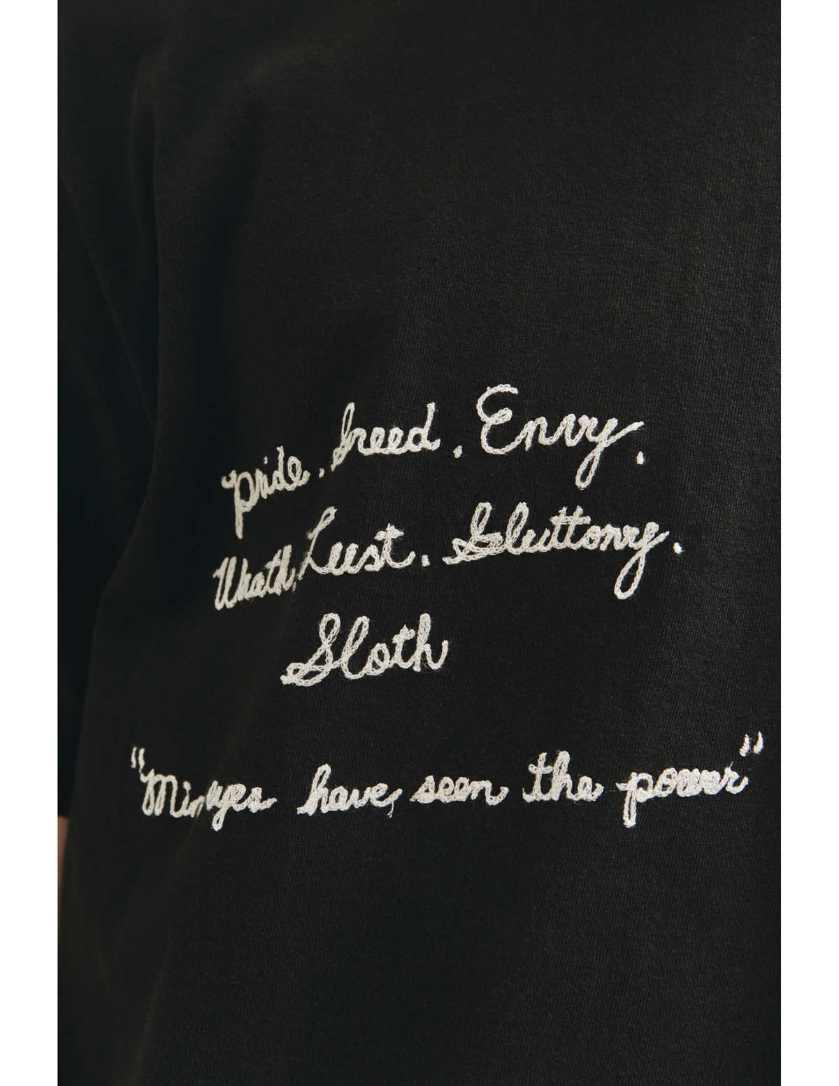 Saint Michael Black Printed T-shirt - black - Image 4 of 4