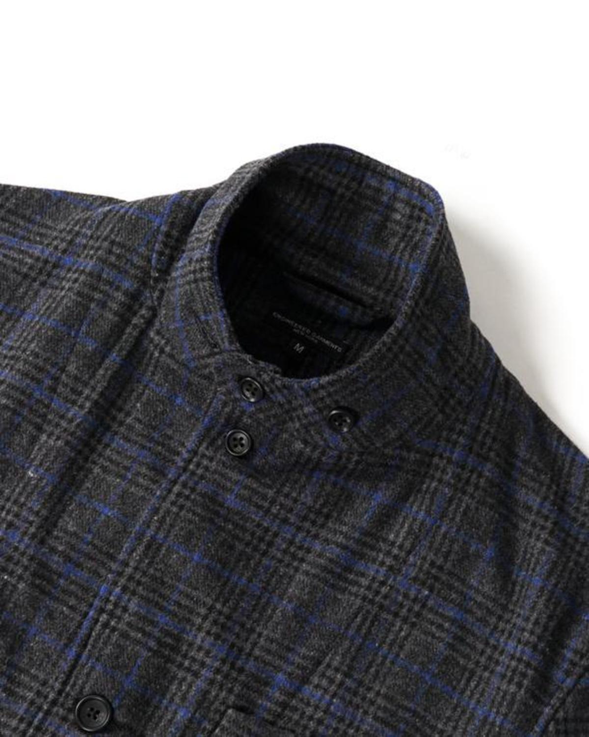 EG / LOITER JACKET – CL GLEN PLAID Grey LOITER JACKET – CL GLEN PLAID Grey | Dresswell online store