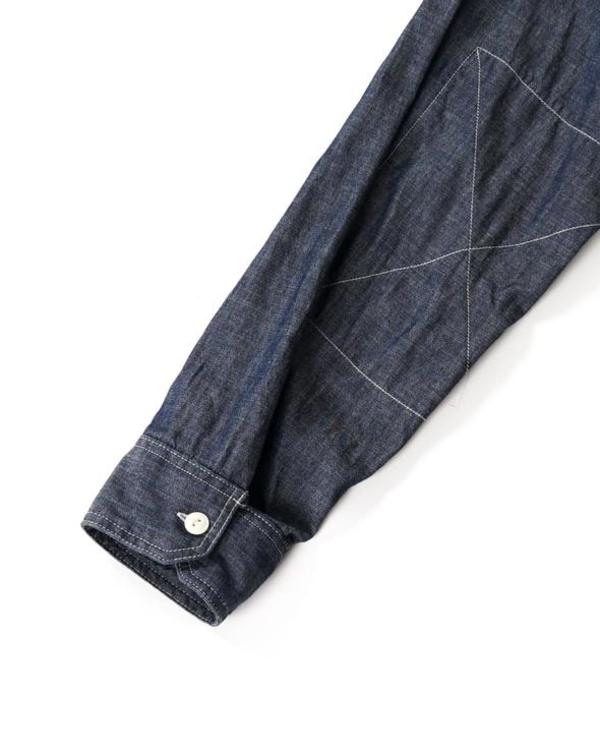Engineered Garments Work Shirt - Indigo Denim Twill Shirting Engineered Garments Work Shirt - Indigo Denim Twill Shirting
