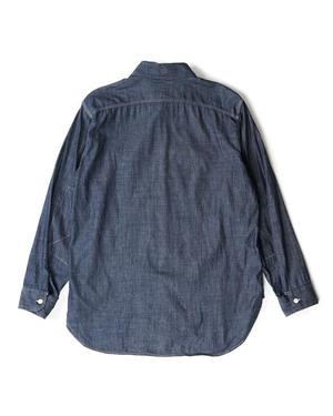 Engineered Garments Work Shirt - Indigo Denim Twill Shirting Engineered Garments Work Shirt - Indigo Denim Twill Shirting