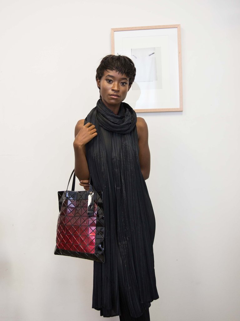Pleats Please by Issey Miyake Madame T Stole - Black