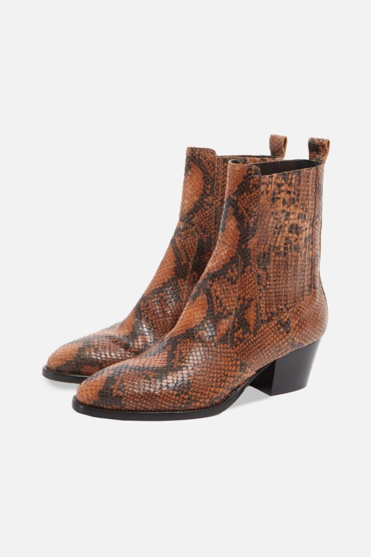 Roseanna  Mania Boots - camel python - Image 2 of 4