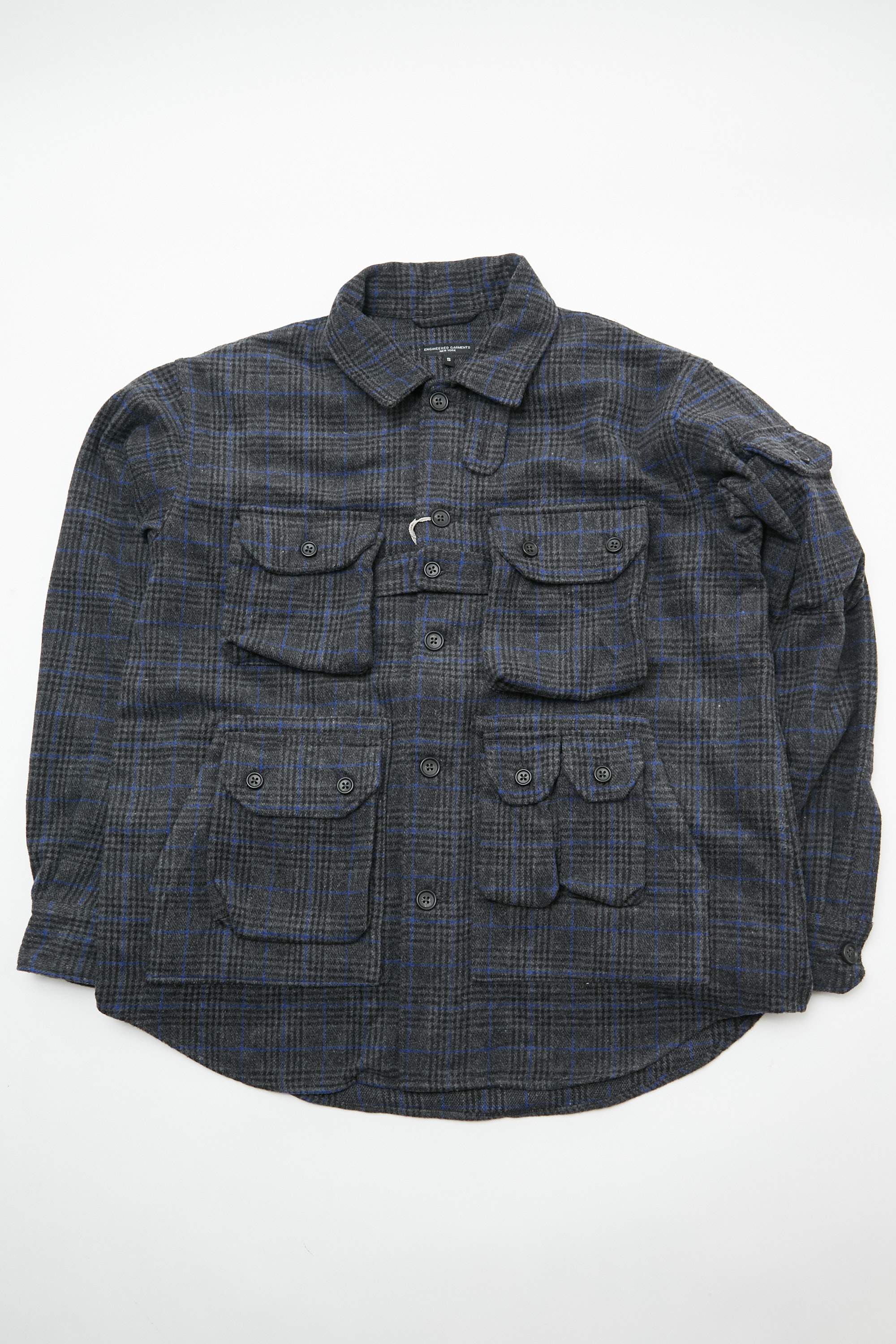 EXPLORER SHIRT JACKET POLY WOOL PLAID