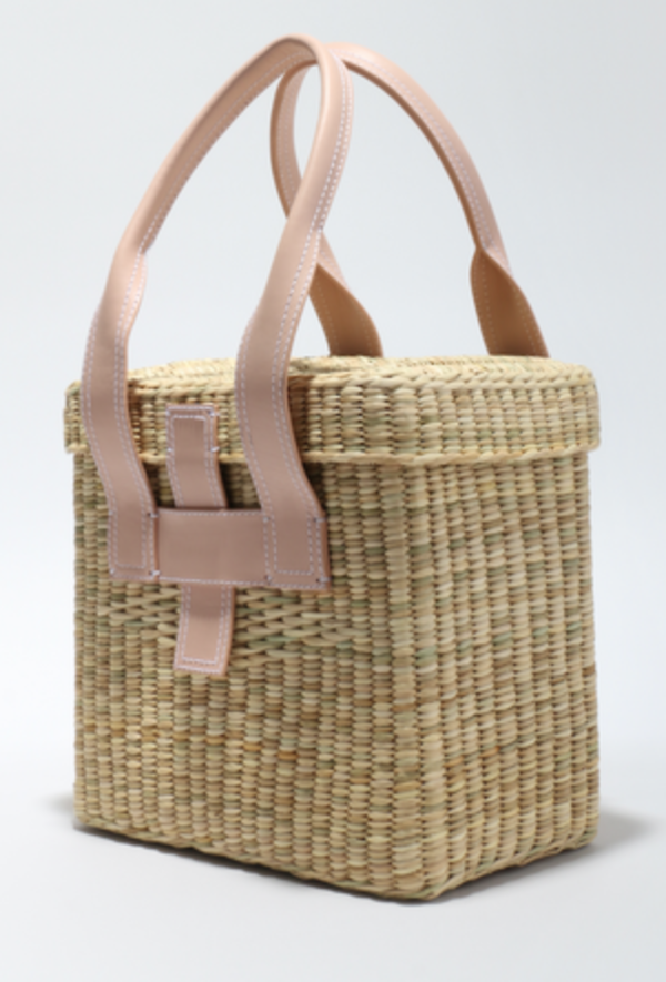 Rachel Comey Mini Straw Picnic Tote - Natural Rachel Comey Mini Straw Picnic Tote - Natural