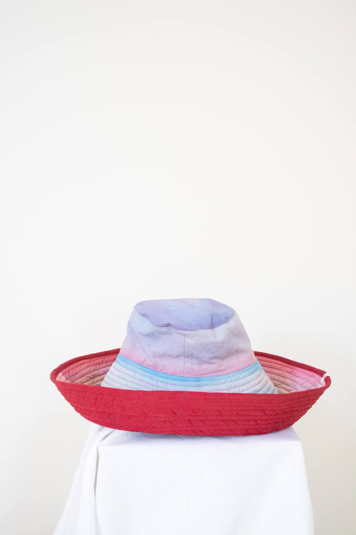 Romualda Tierra Grande Hat in Ruby - Image 4 of 12
