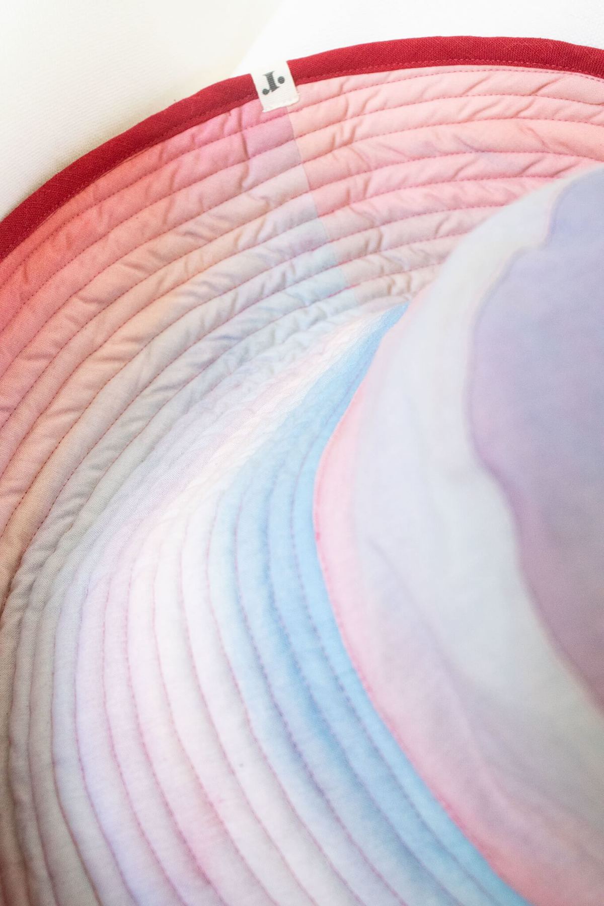 Romualda Tierra Grande Hat in Ruby - Image 7 of 12