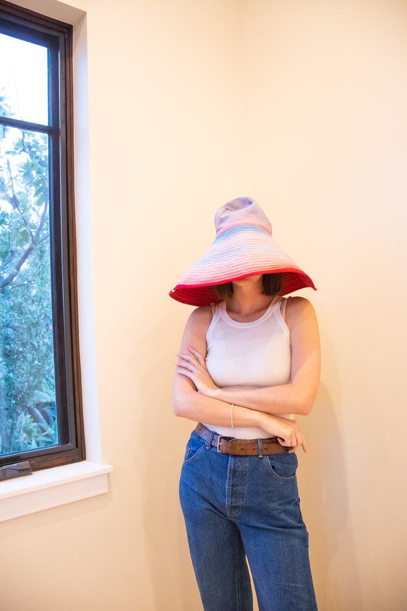 Romualda Tierra Grande Hat in Ruby