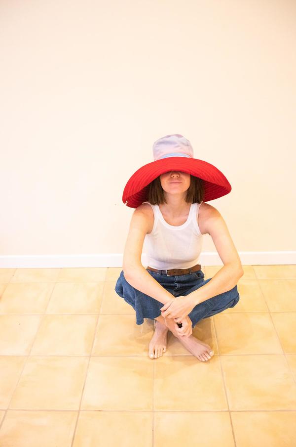 Romualda Tierra Grande Hat in Ruby