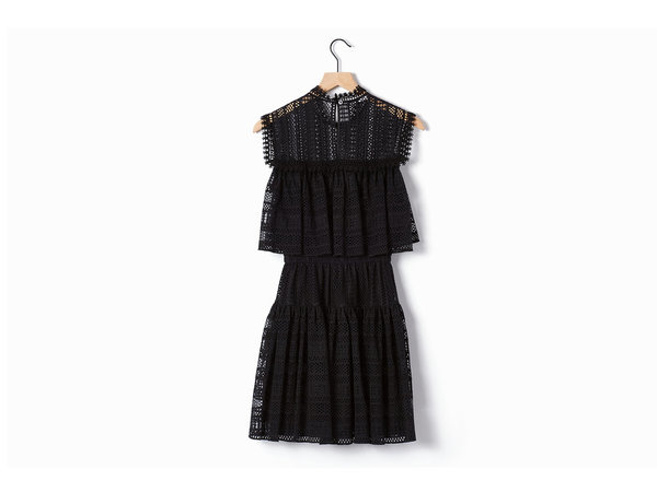 Philosophy di Lorenzo Serafini Black Lace Dress | Garmentory