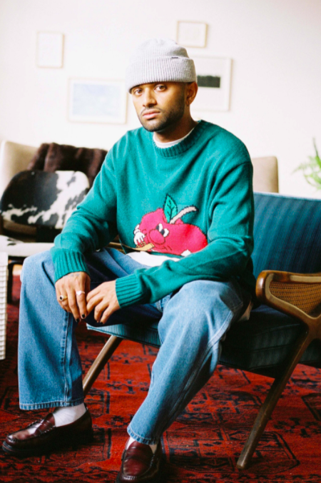 Butter Goods Apple Knit Sweater - green 