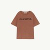 Kids The Animals Observatory Rooster Oversize T-Shirt - Brown Olympia - Thumbnail 1
