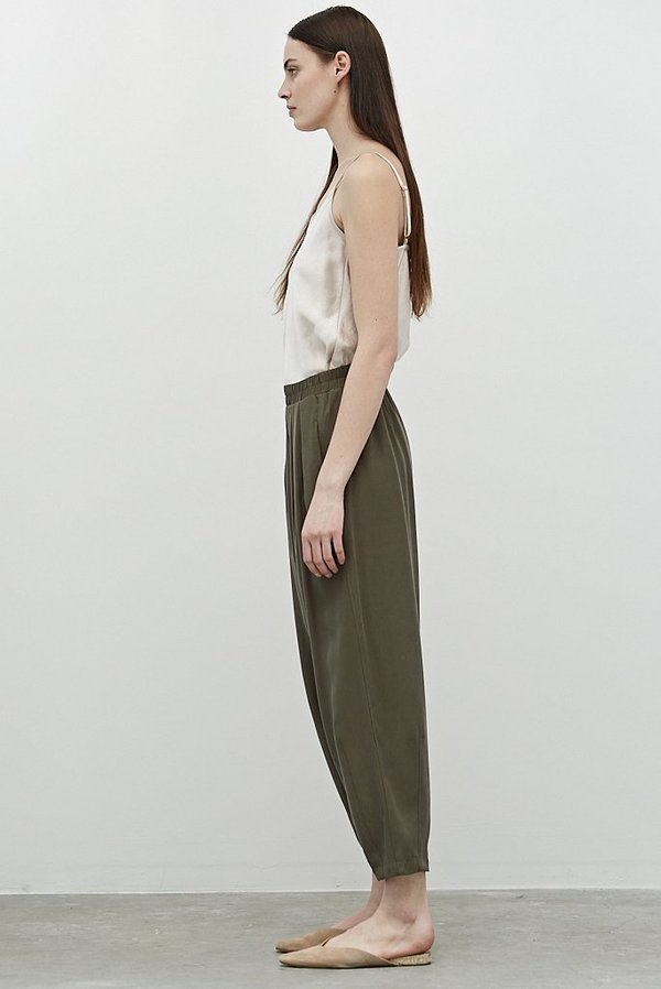 Grade & Gather Funnel Leg Pant - Olive Grade & Gather Funnel Leg Pant - Olive