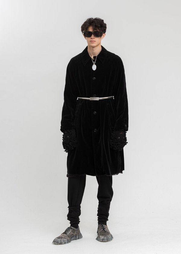 ジャケット・アウター doublet 21aw CUT OFF VELVET COAT doublet <AW21> CUT OFF VELVET JACKET