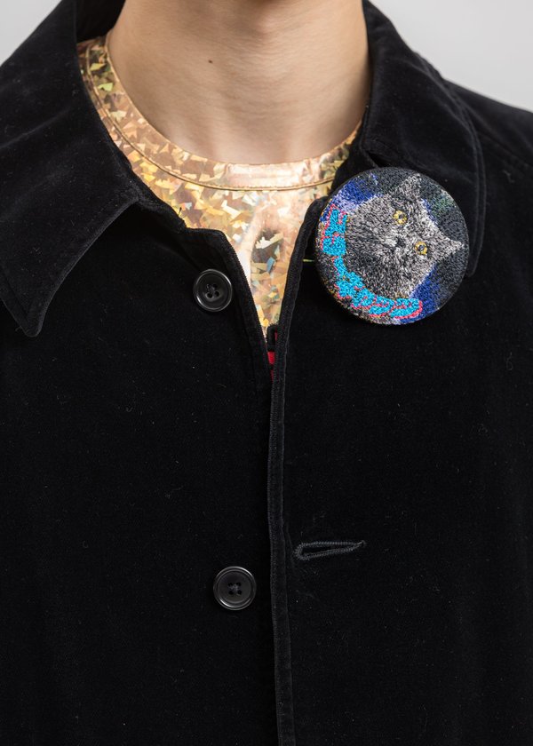 Doublet Cat Embroidery Badge - Multi Doublet Cat Embroidery Badge - Multi