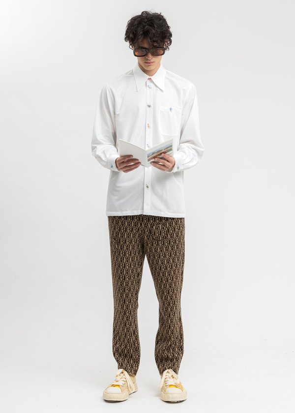 Doublet Recycle Pet Bottle Shirt - White | Garmentory