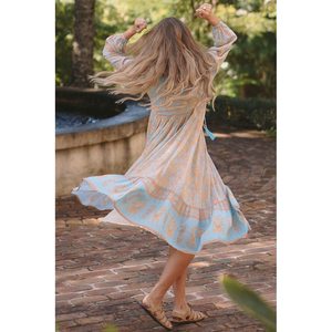 spell juniper boho midi dress SPELL & THE GYPSY COLLECTIVE Juniper Boho Midi Dress