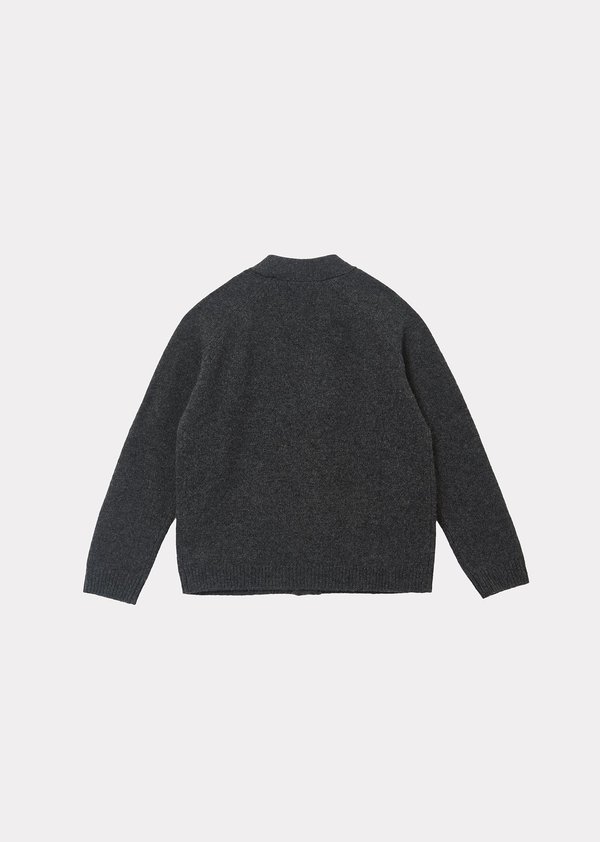 kids Caramel Bailey Cardigan - Charcoal kids Caramel Bailey Cardigan - Charcoal