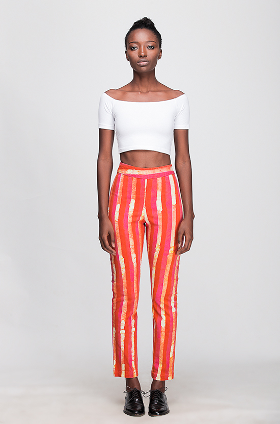 Osei-Duro Vapos Trouser in Candy Stripe Osei-Duro Vapos Trouser in Candy Stripe