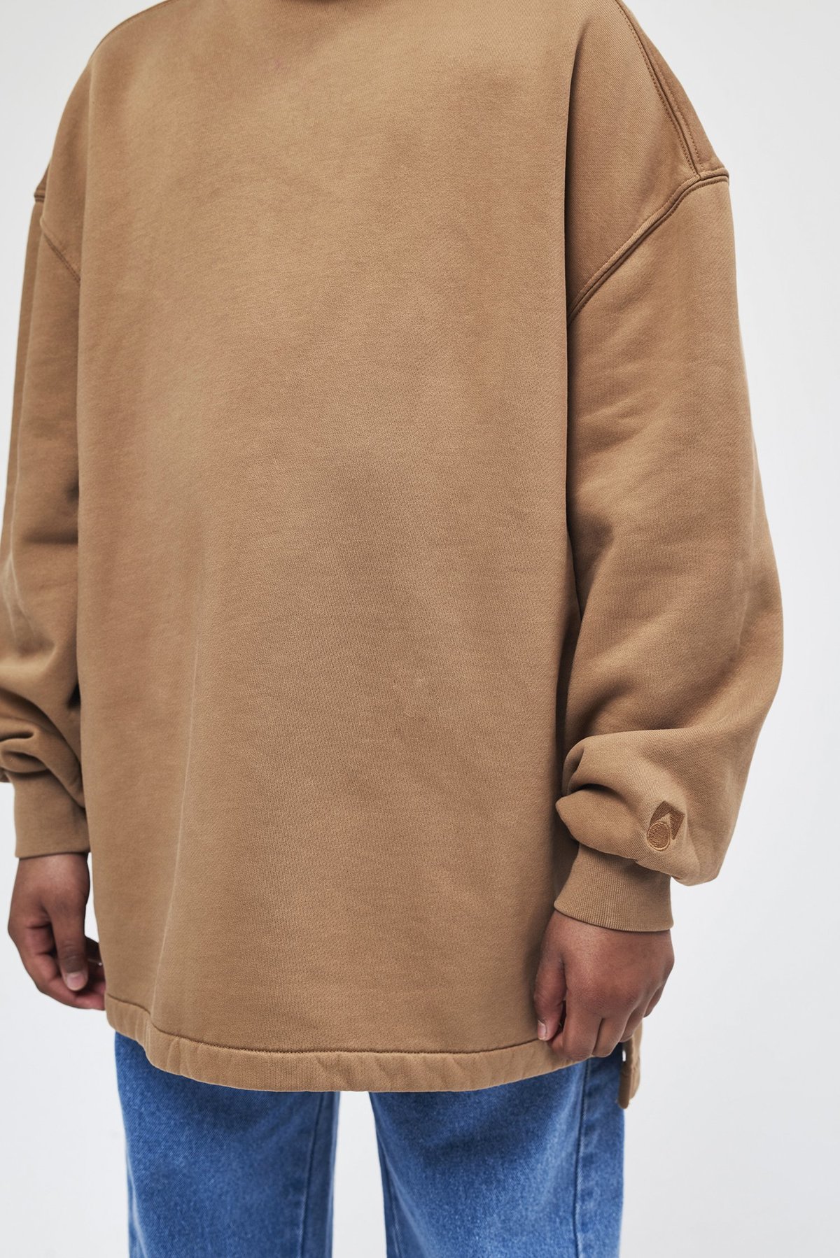 Kids unisex Main Story sweatshirt - Walnut - Image 2 of 4