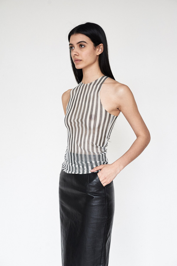 Assembly New York Poly Mesh Swim Tank Garmentory